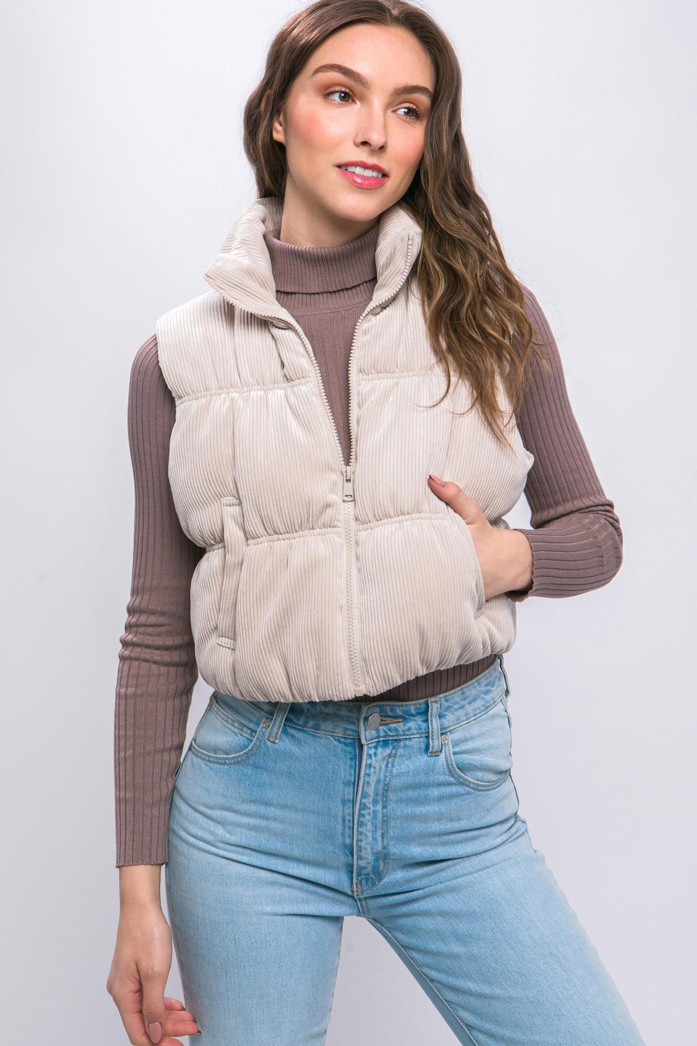 Corduroy Vest