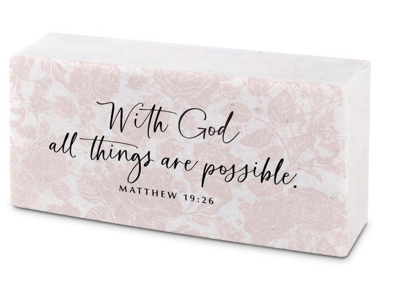 41305 All Things Possible Scripture Block