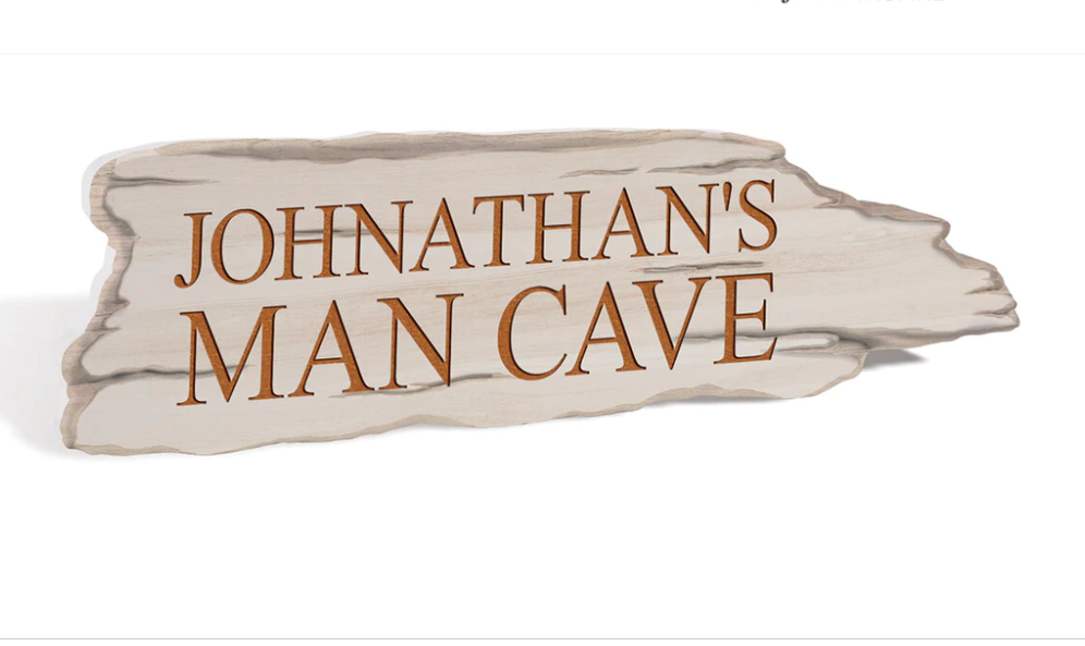 Faux Log Sign 16x4.5