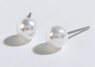 Pearl Ball Earrings