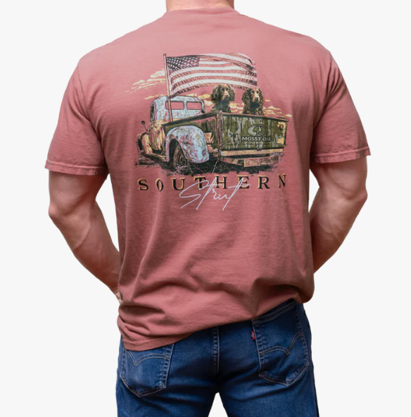 Boykin Truck Mossy Oak Tee