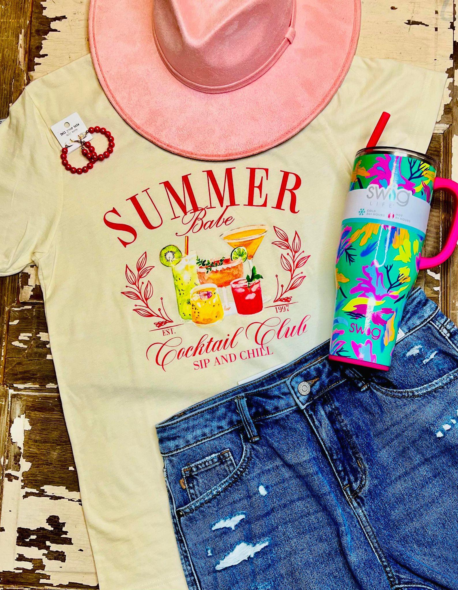 Cocktail Club Tee