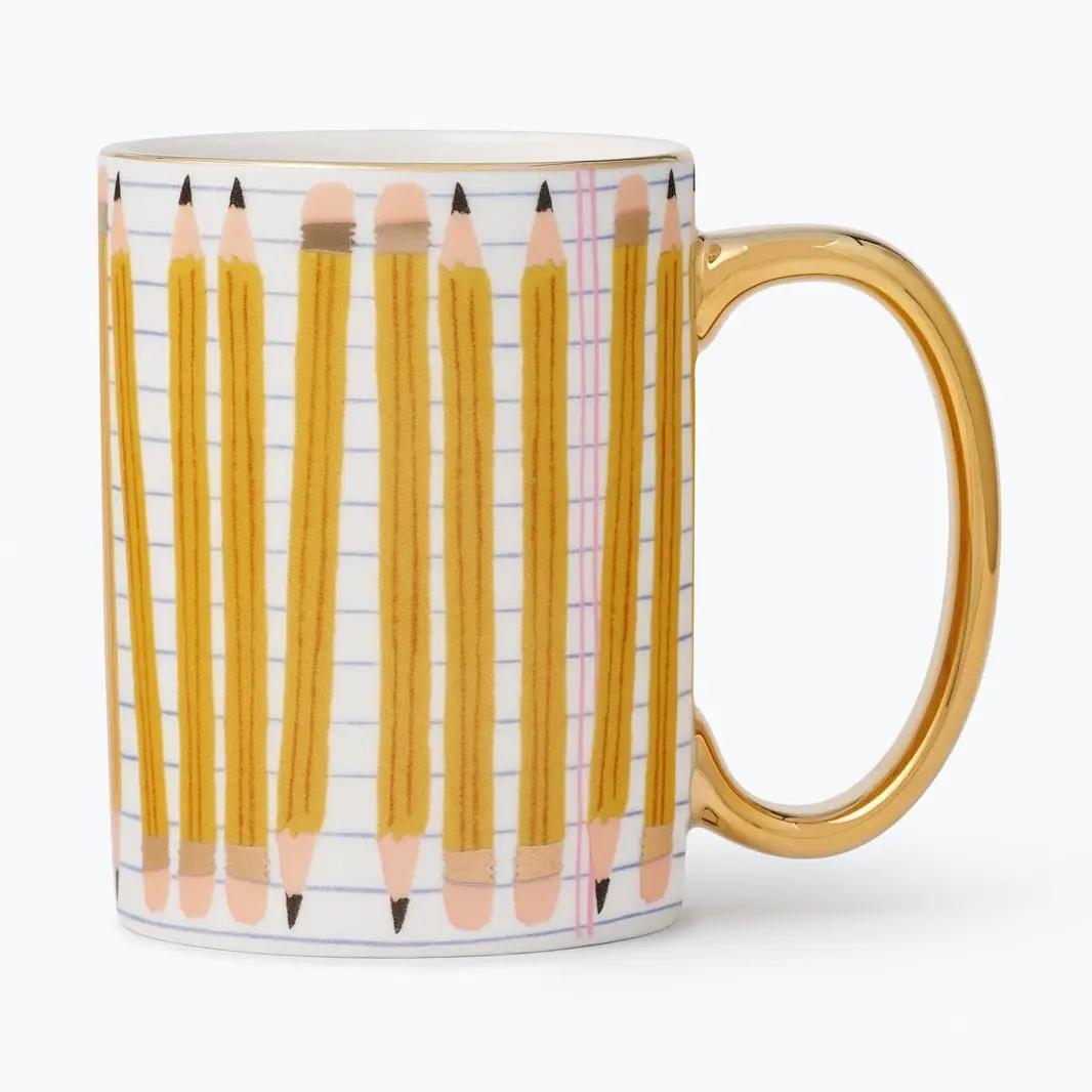 Pencils Porcelain Mug