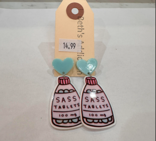 Sass Tablets Earrings