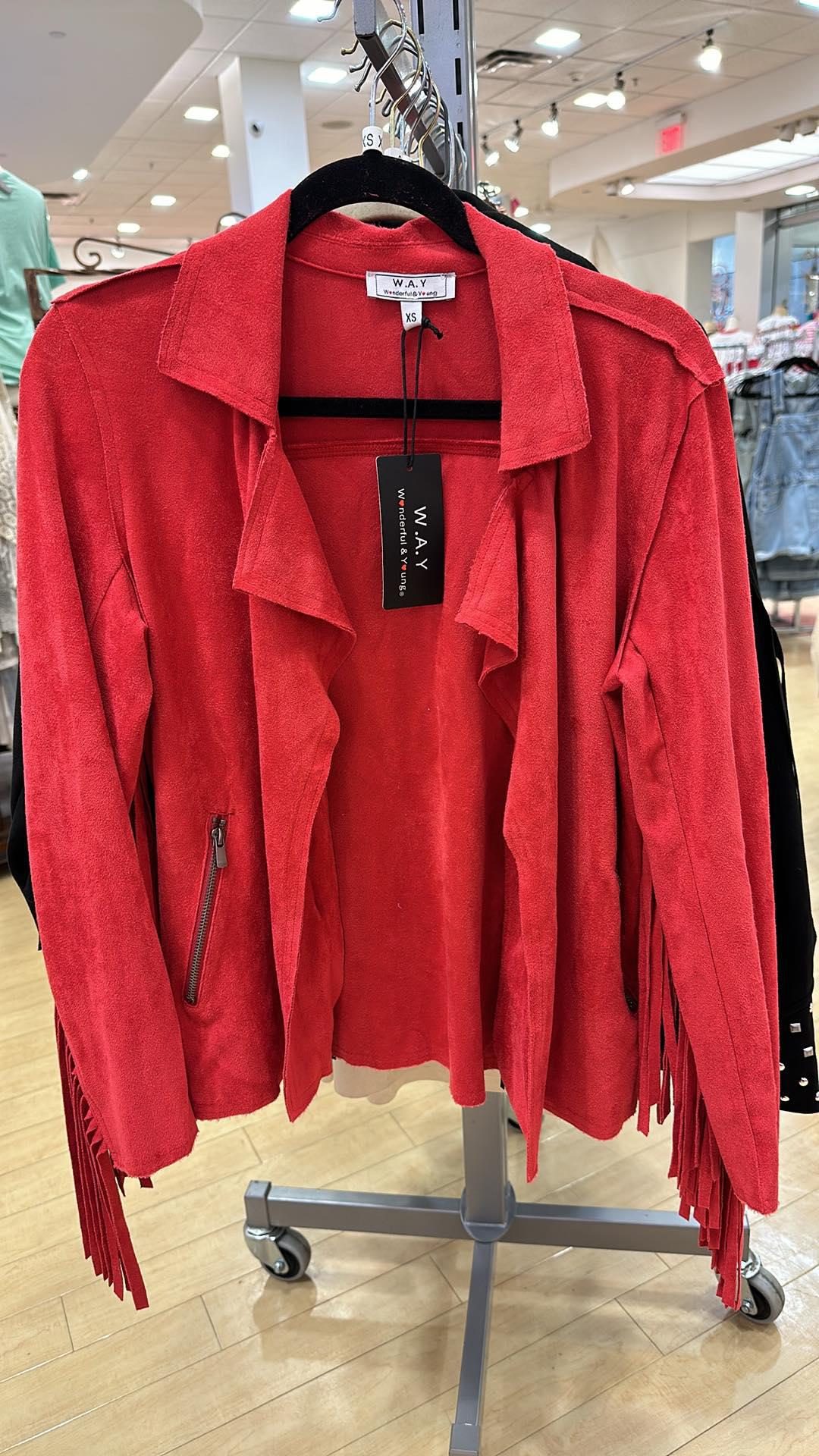 Red Fringe Jacket