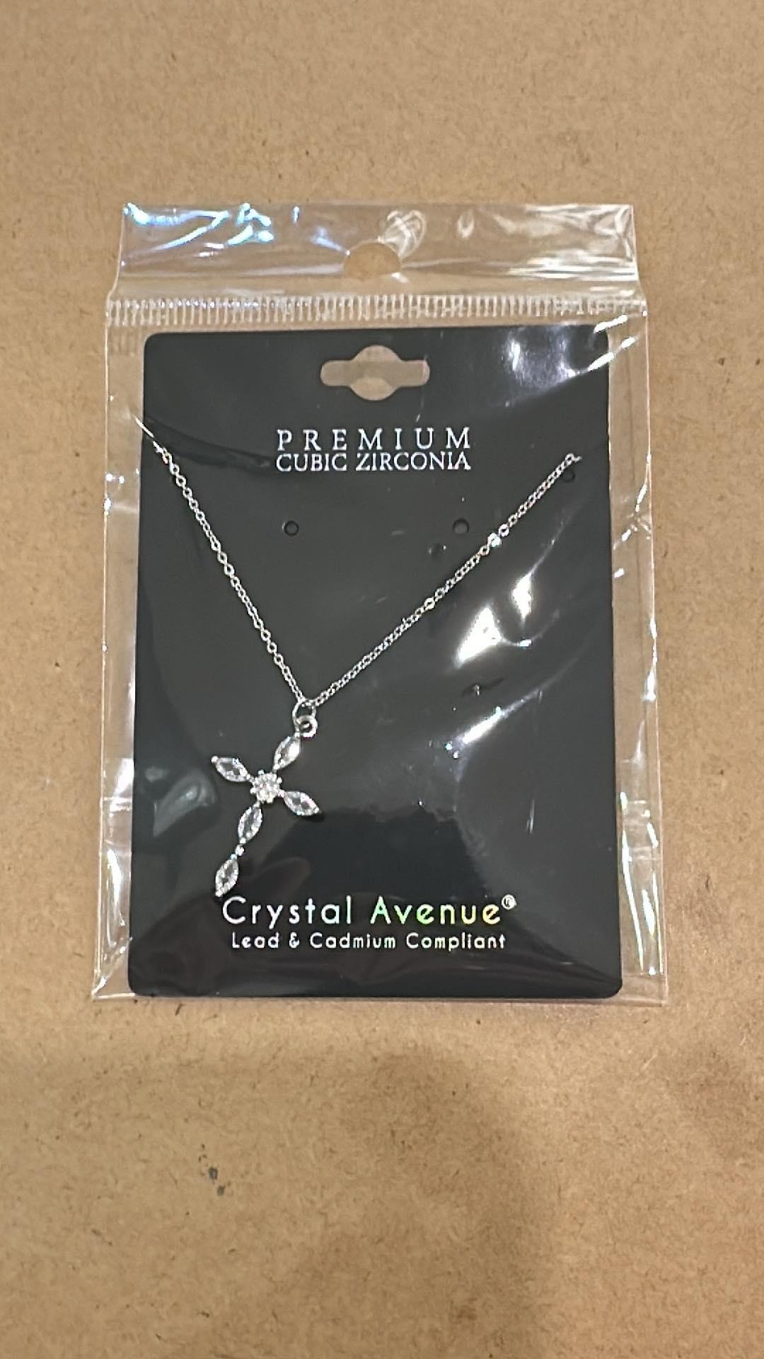 Marquise Cross Necklace