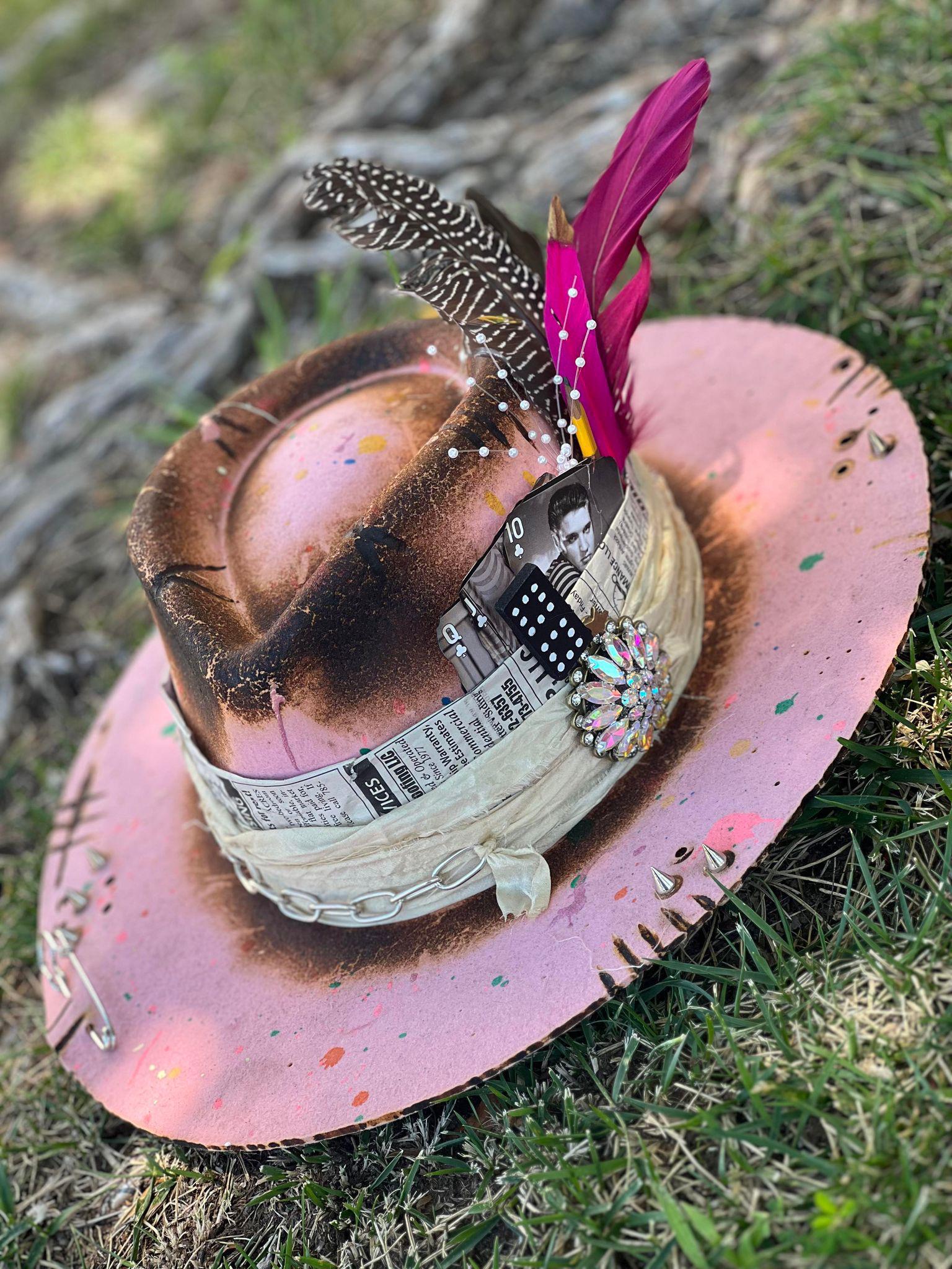 Elvis Pink Carded Hat