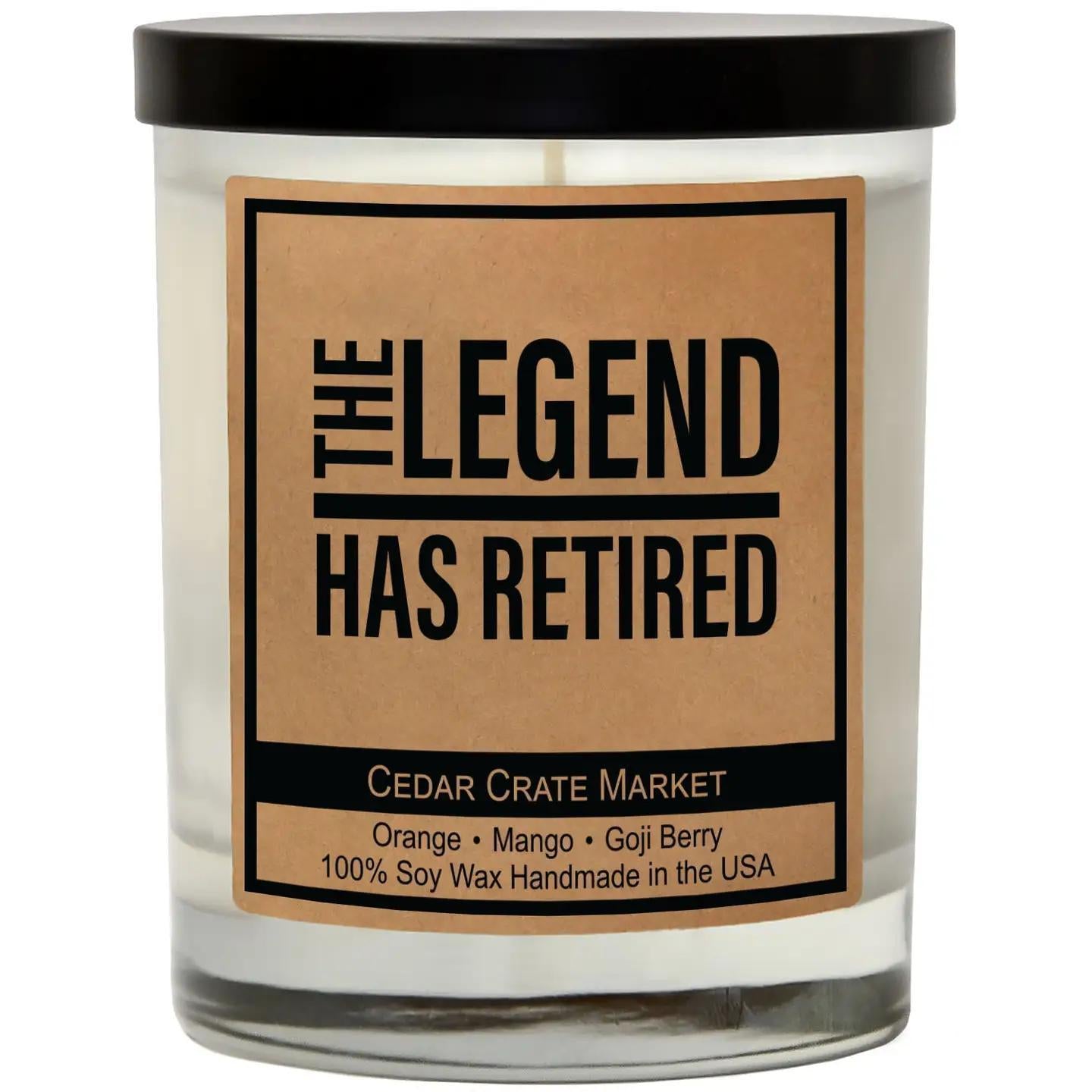 The Legend Has Retired Soy Candle
