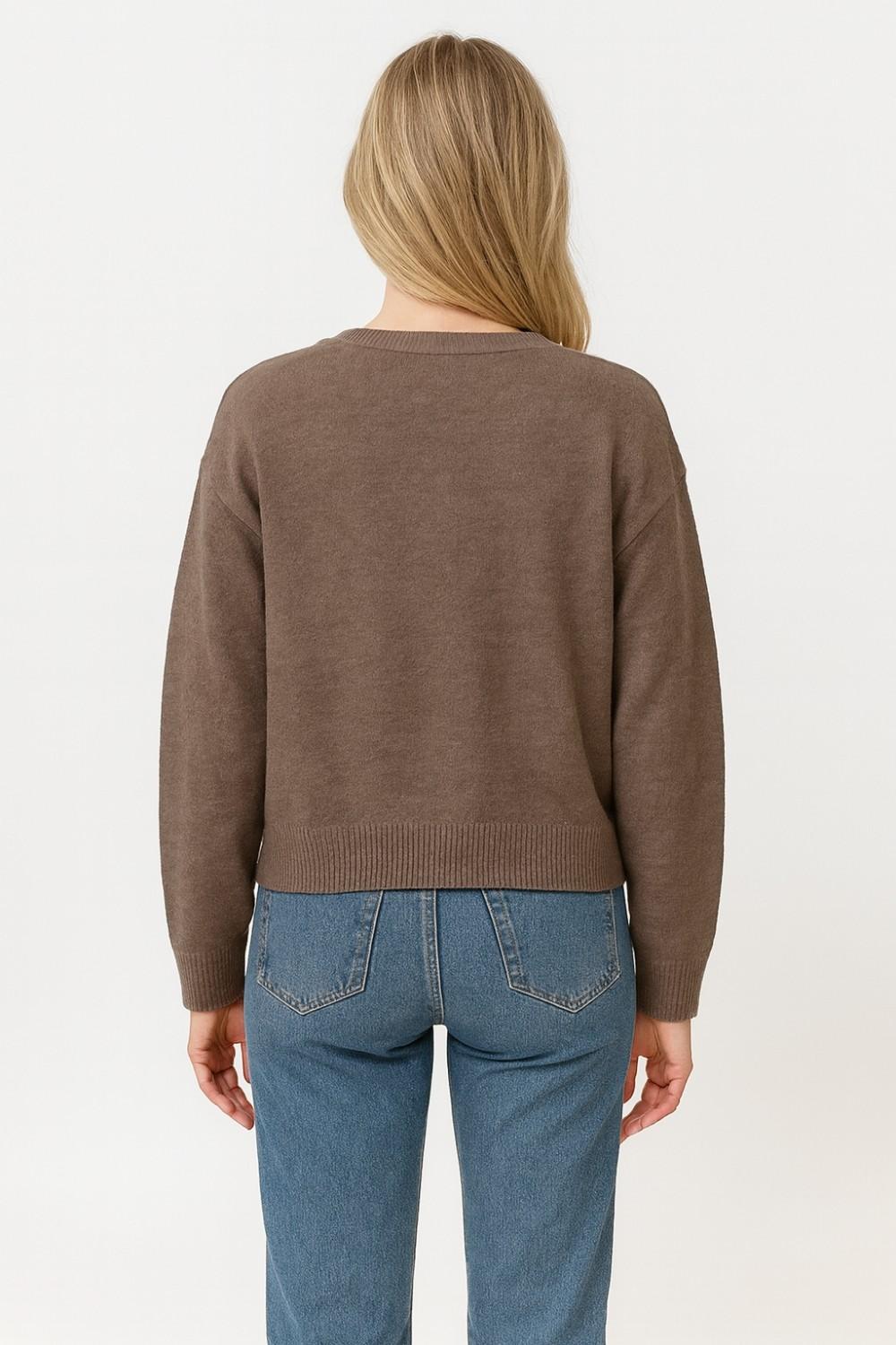 Mocha Duck Sweater