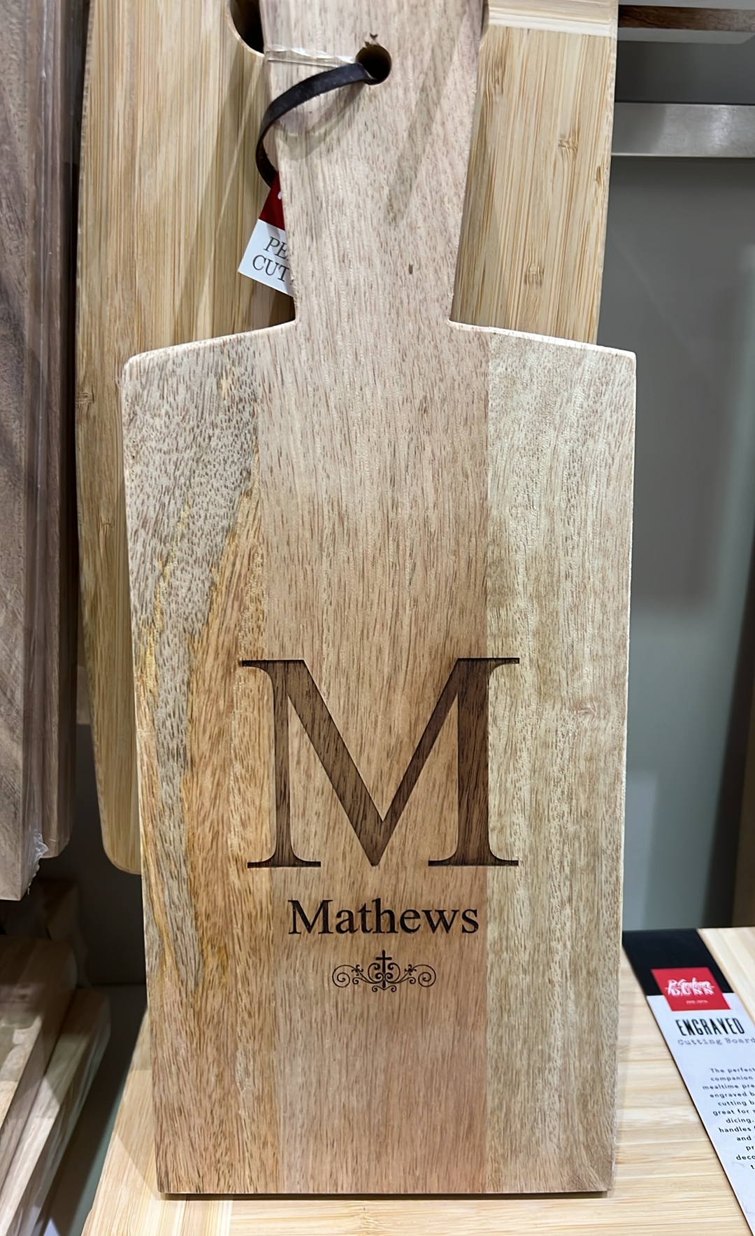 Personalized Cutting Board