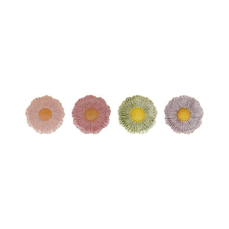 Stoneware Flower Shaped Plate