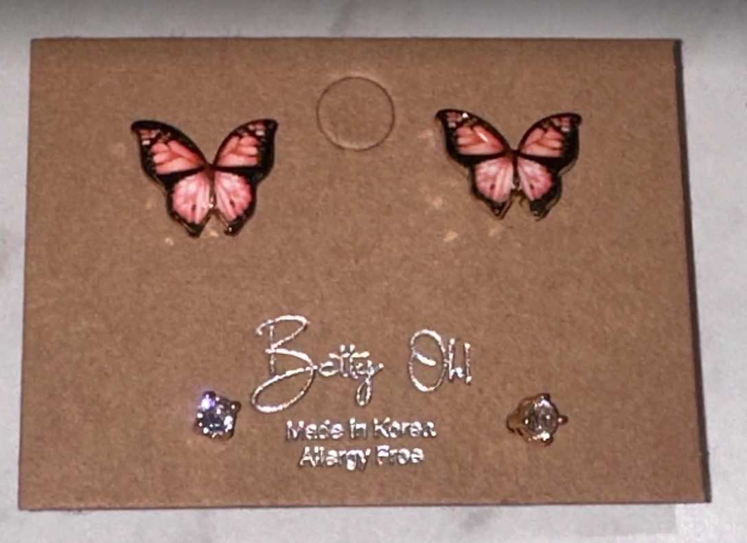 Butterfly Diamond Earrings