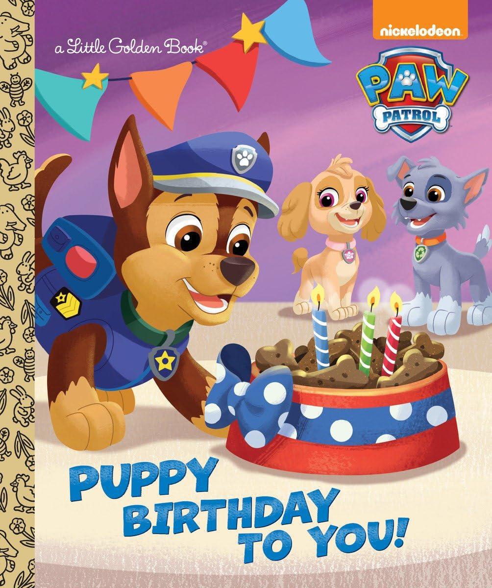 Puppy Birthday to You! -Paw Patrol-Little Golden Book