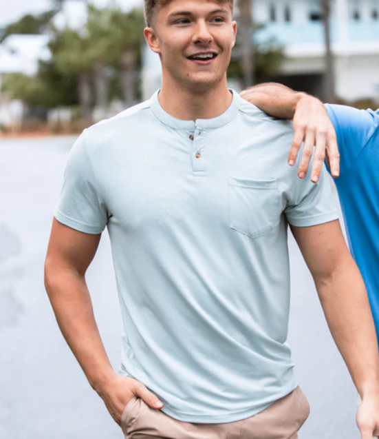 Max Comfort Henley SS