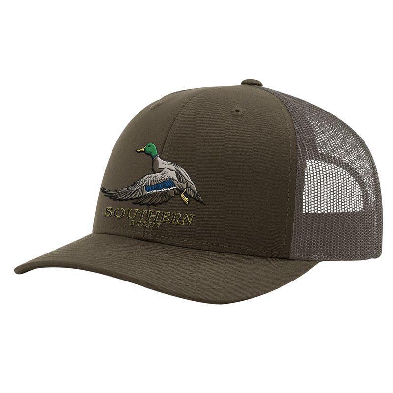 Embroidered Vibrant Mallard Trucker Hat