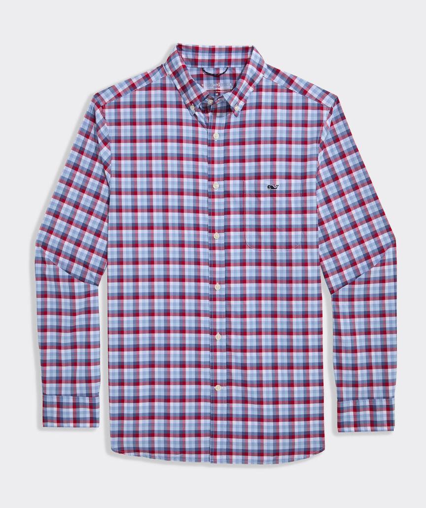Performance Grenadine Check Featherweight Shirt