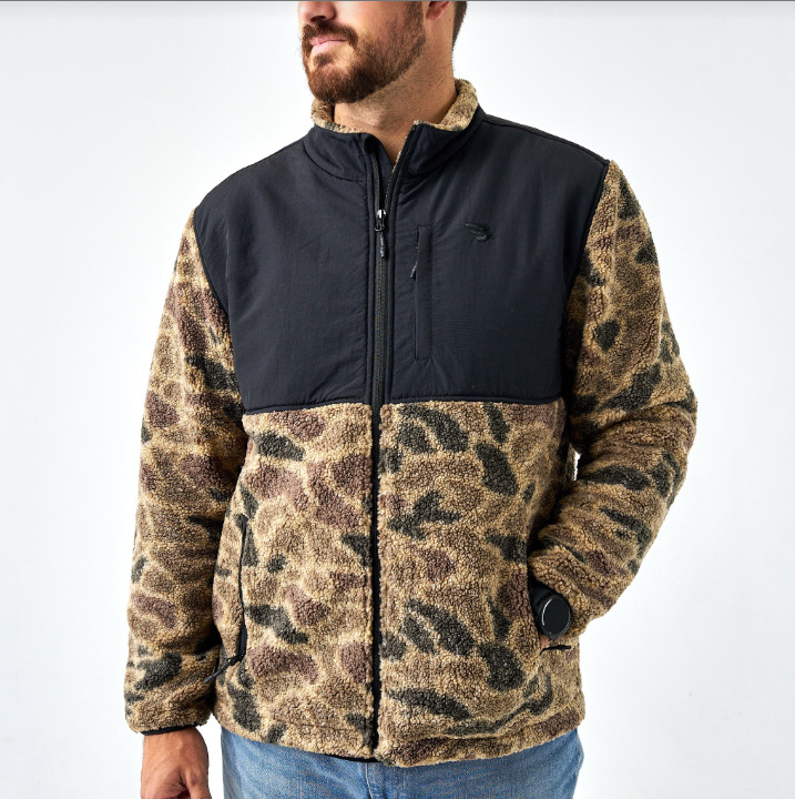 Sherpa - Full Zip Jacket - Rocky Mountain Camo