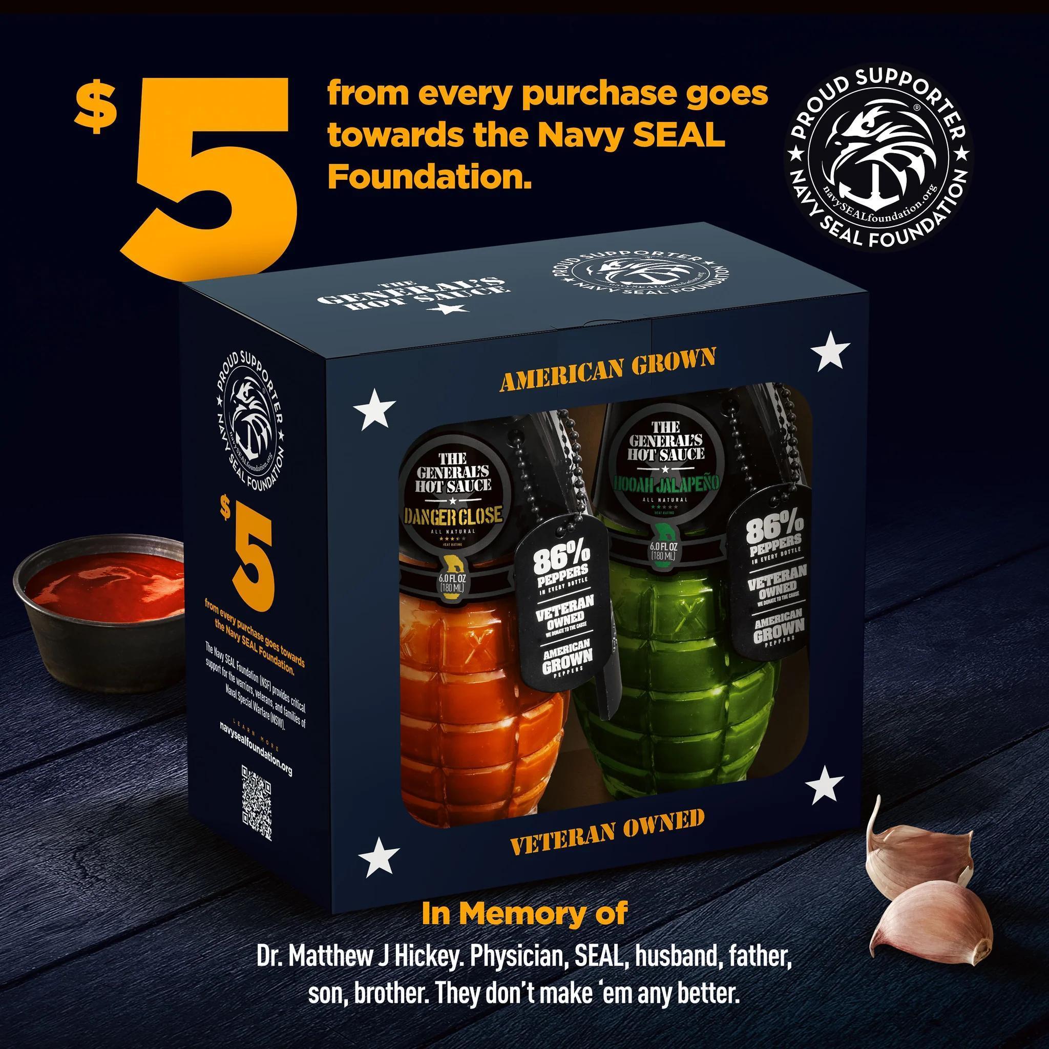 The Generals Hot Sauce - Foundation Gift Box
