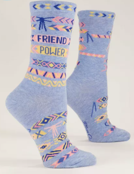 Friend Power Crew Socks