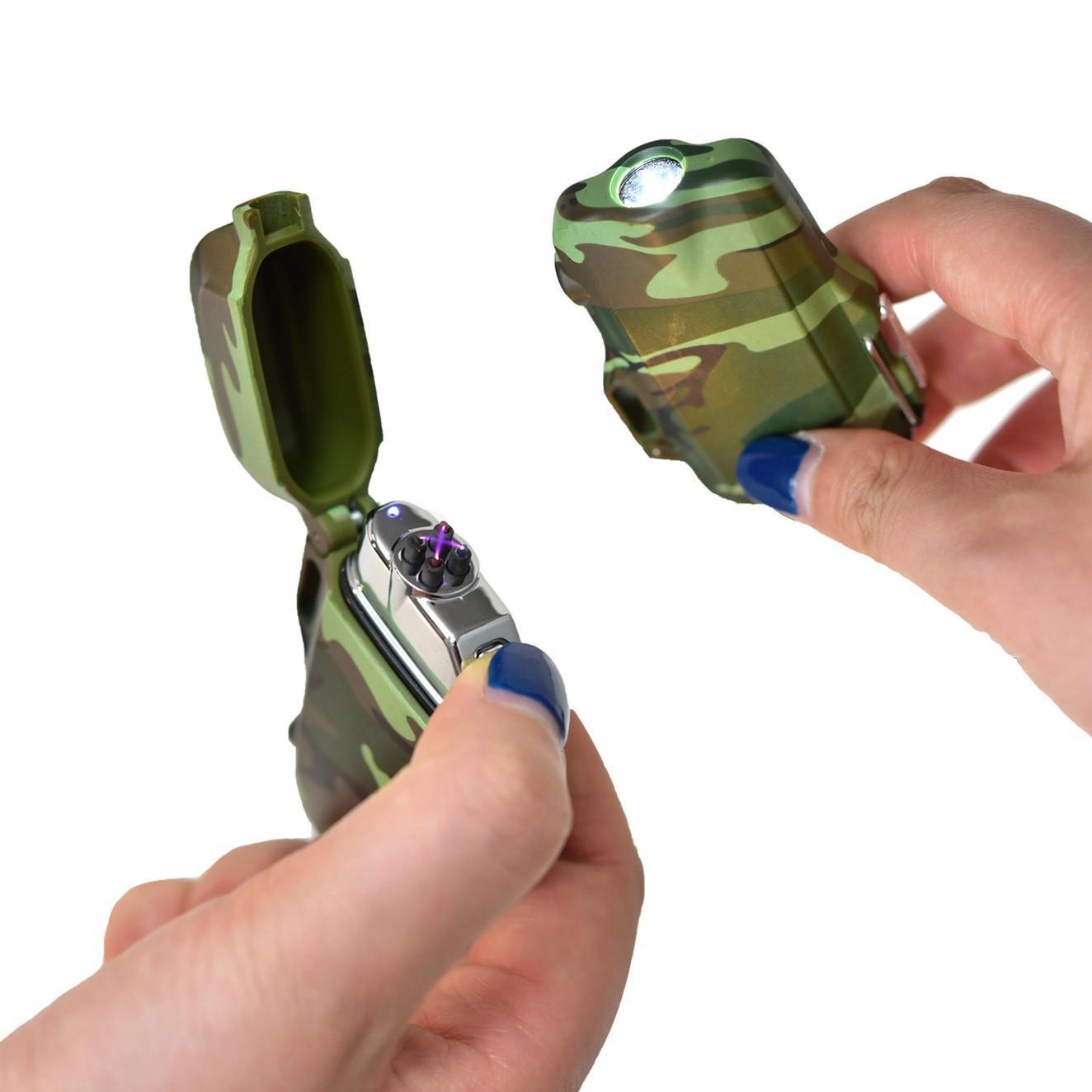 Quad Core Arc Spark Lighter - Camo