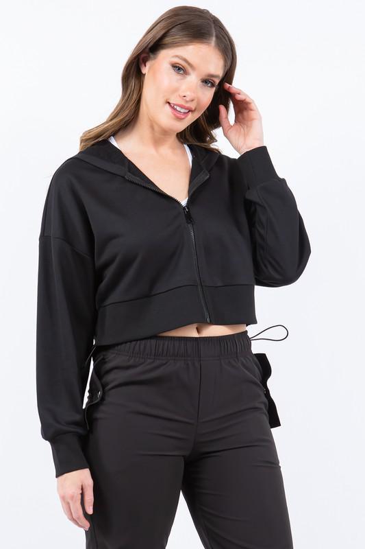 Black Crop Jacket