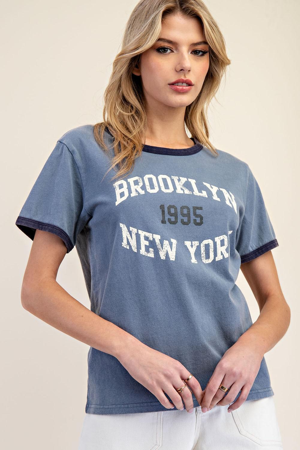 Brooklyn Printed Short Sleeve T-shirt