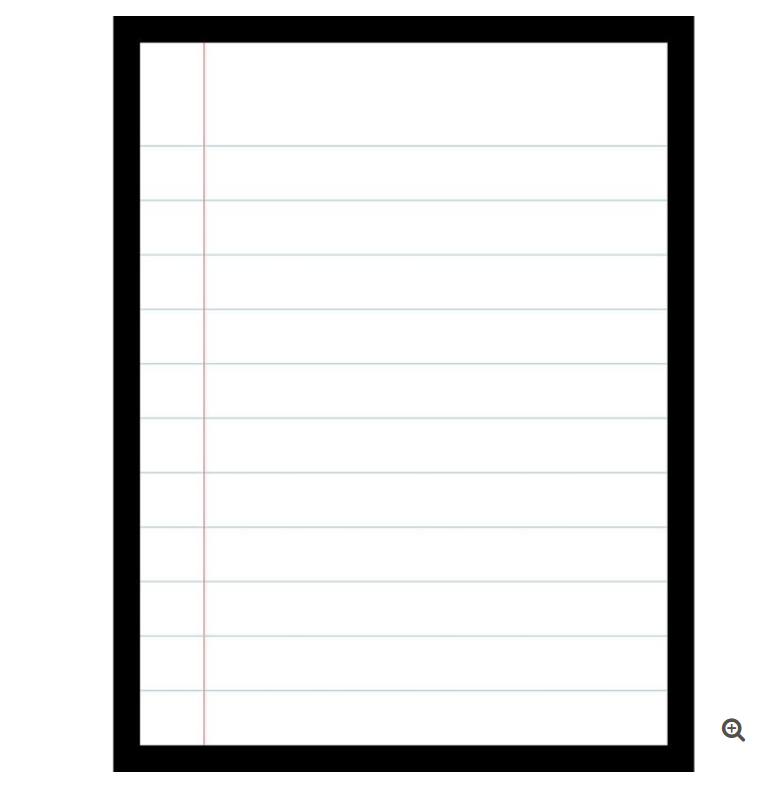 Lined Paper Home Decor Engraving