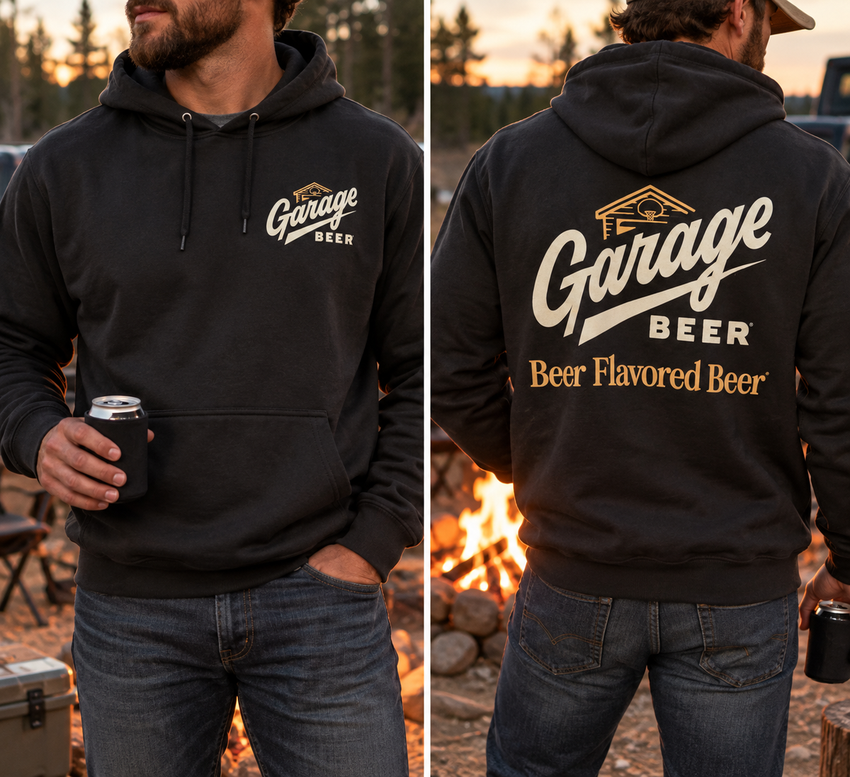 Garage Beer Fri Hoodie