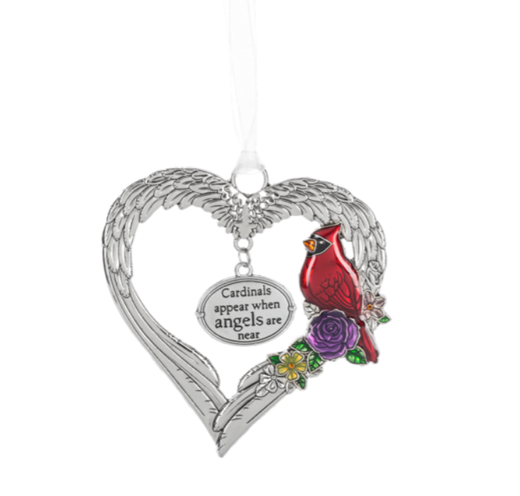 Ornament - Cardinals appear when angels are near