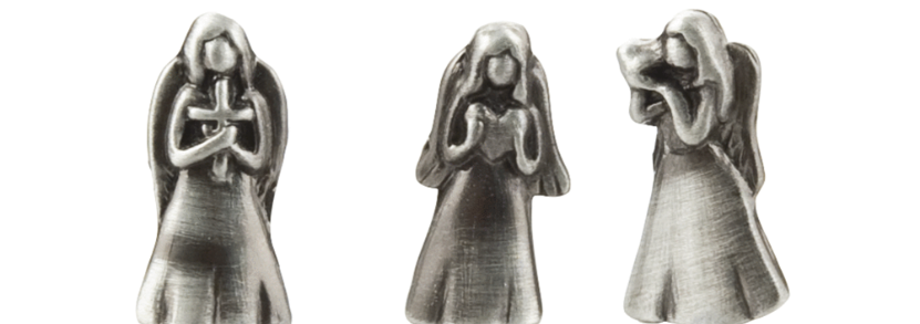The Three Angels Prayer Box and Charms