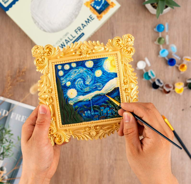Craft Hero Muddies™ - Starry Night - 3D DiY Wall Frame