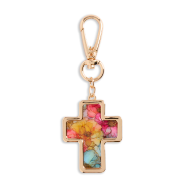 Gold Love Bag Charm - 4in