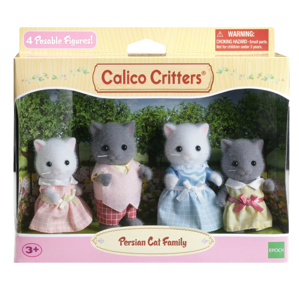Calico Critters® Persian Cat Family