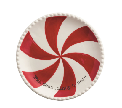 Reindeer Light-Up Candy Tidbit Pedestal