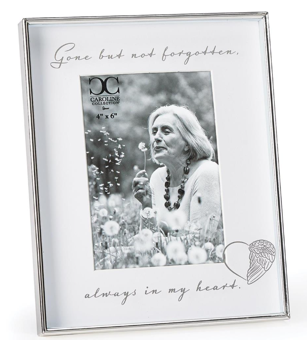 8.75"H ALWAYS IN HEART FRAME FLOAT 4X6 CAROLINE COLLECTION