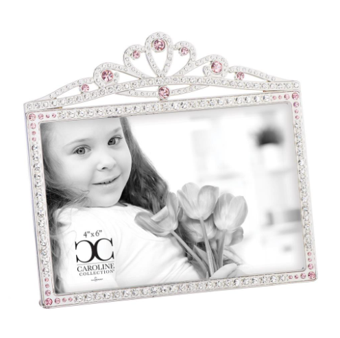 6"H PRINCESS CROWN FRAME HOLDS 4X6