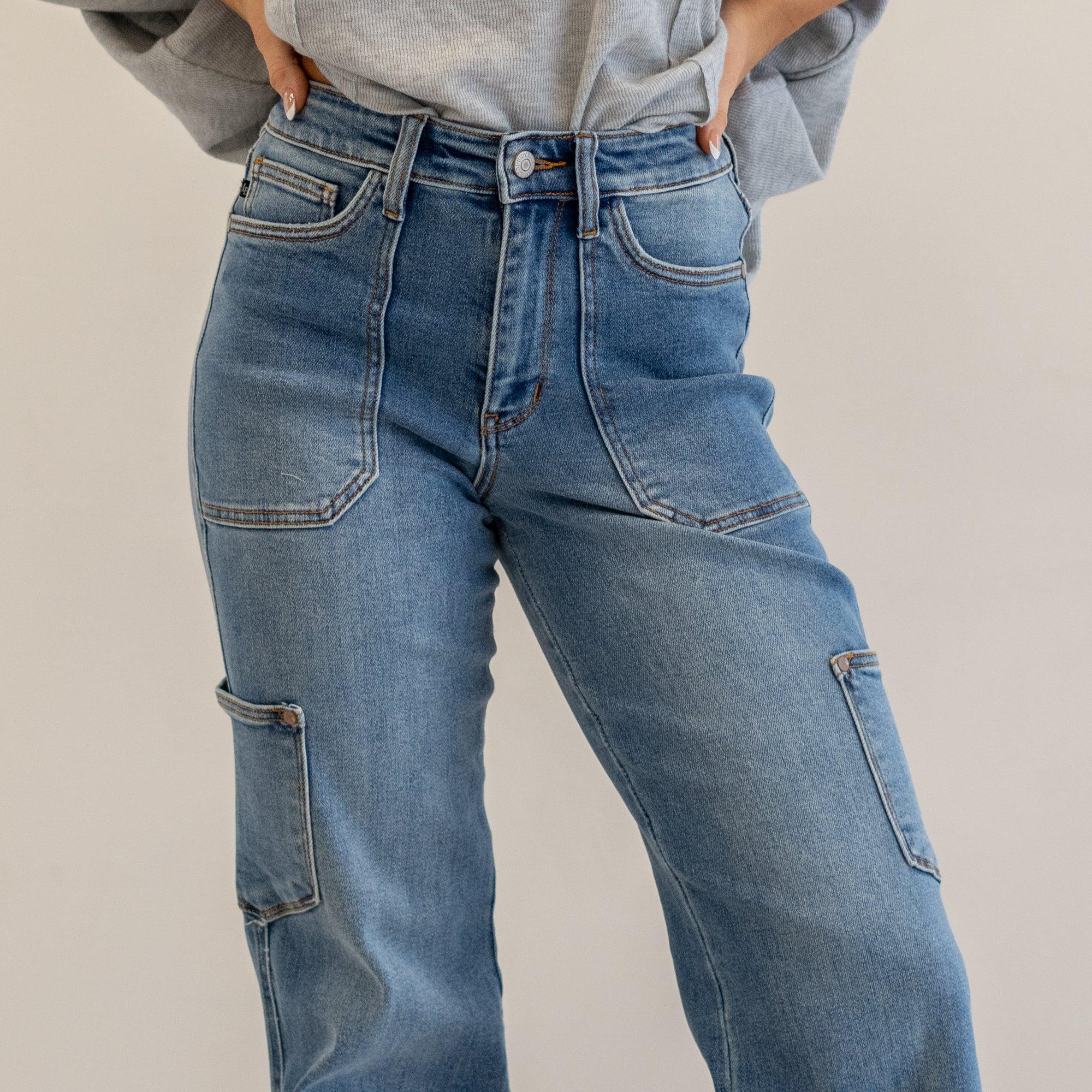 Judy Blue HW 90's Straight Jeans
