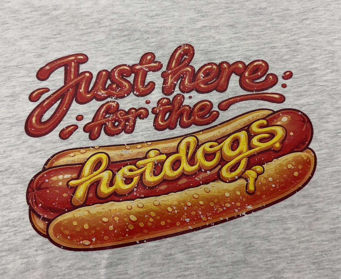 Here For The Hotdogs