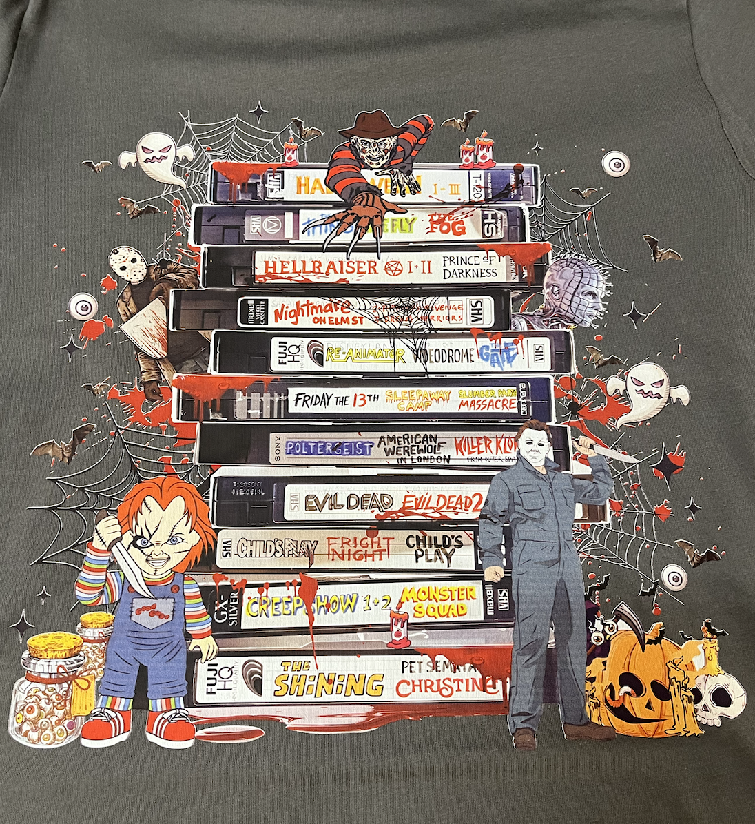 VHS Halloween Tee