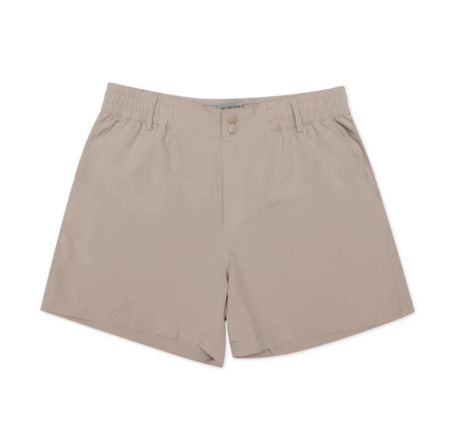 Burlebo - Everyday Short - Cobblestone Khaki Duck Hunt Pocket - 5.5"