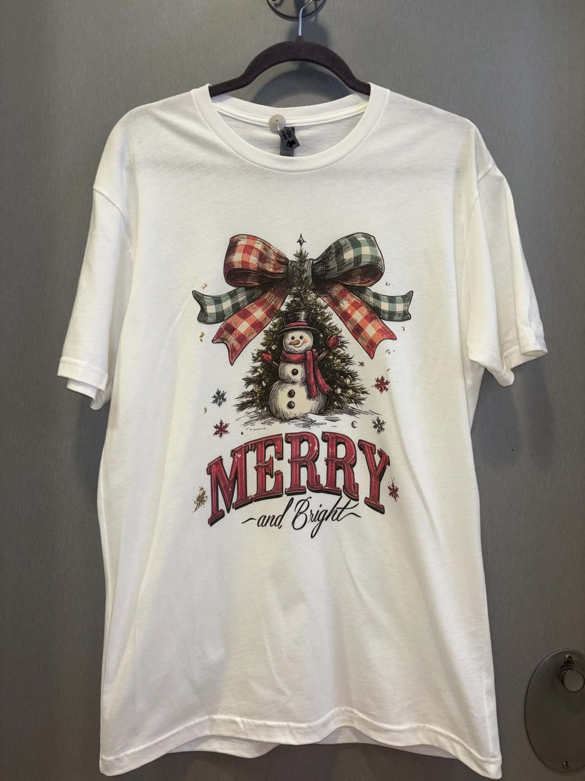 Merry & Bright Christmas Tee