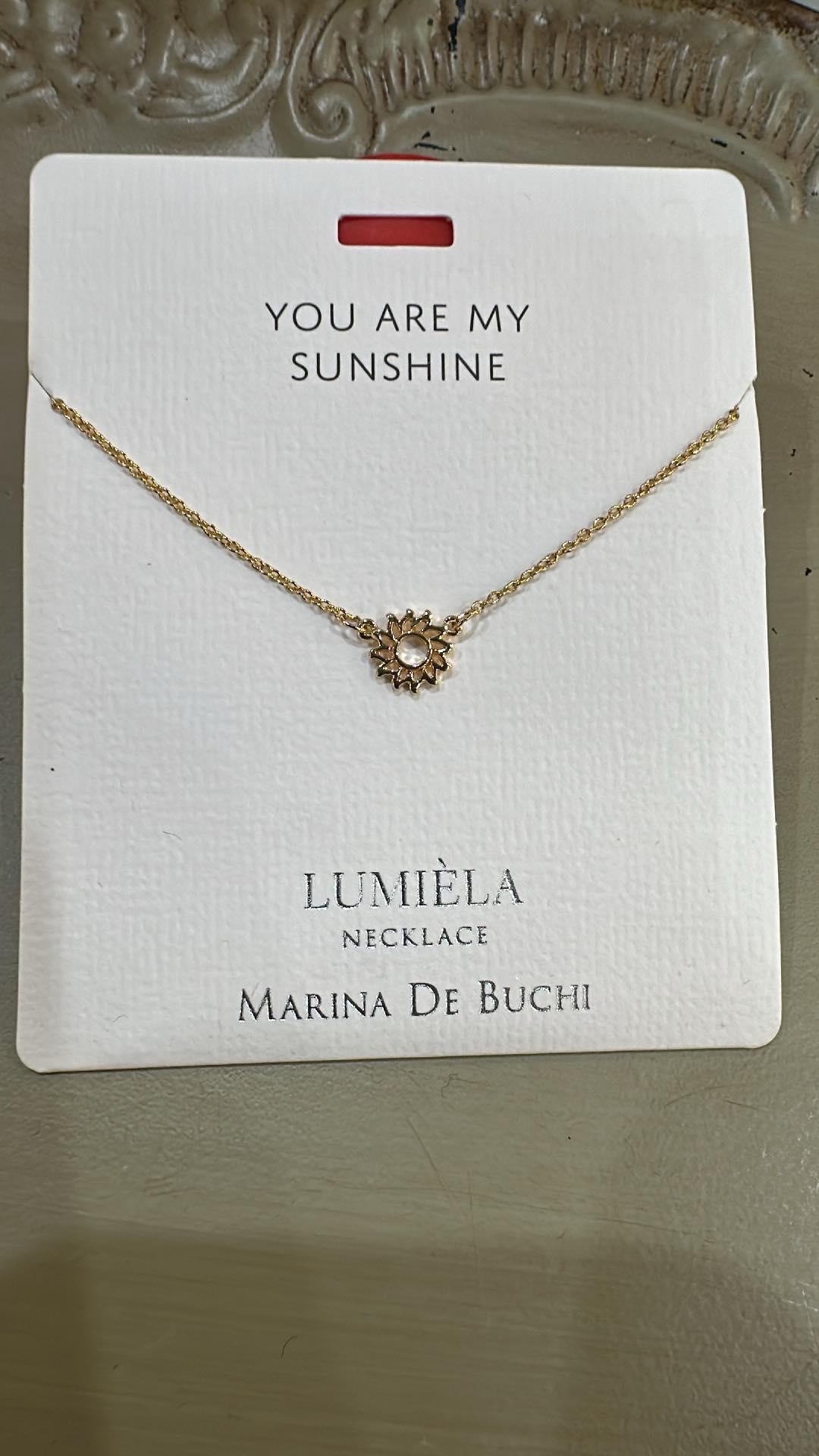 Sun Shape Necklace