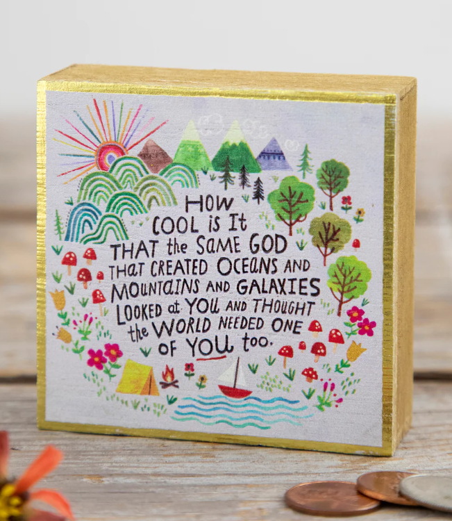 Tiny Block Keepsake - How Cool Is It