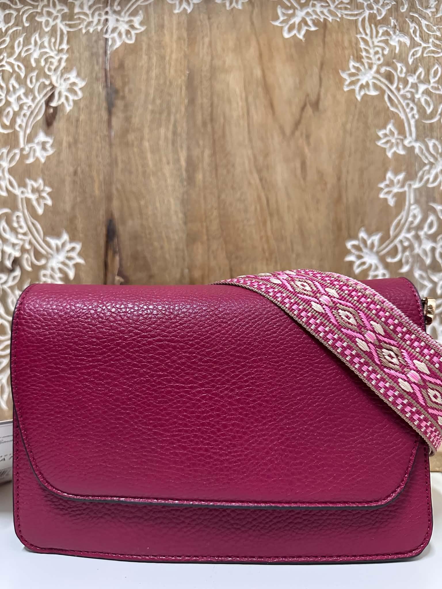 Noah Boysenberry Flapover Crossbody