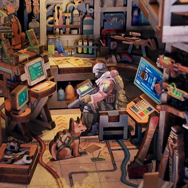 DIY 3D Book Nook Kit: Haven Zero