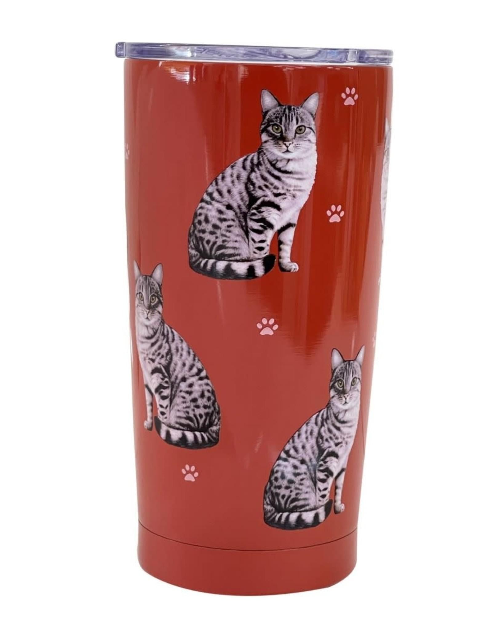 Silver Tabby Cat Tumbler