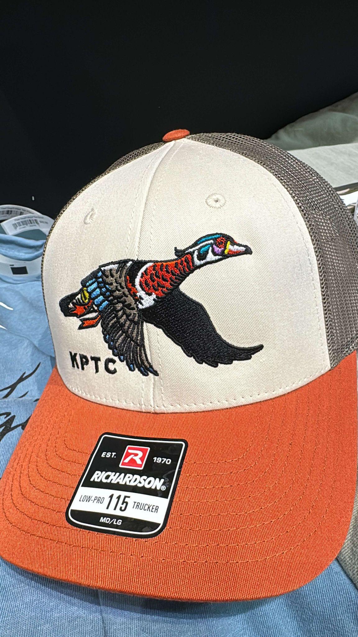 Flying Wood Duck Tri Color Hat