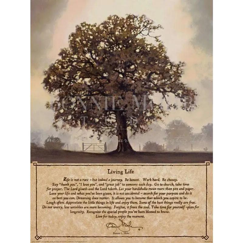 Tree Of Life Framed Image 13.5 x 18