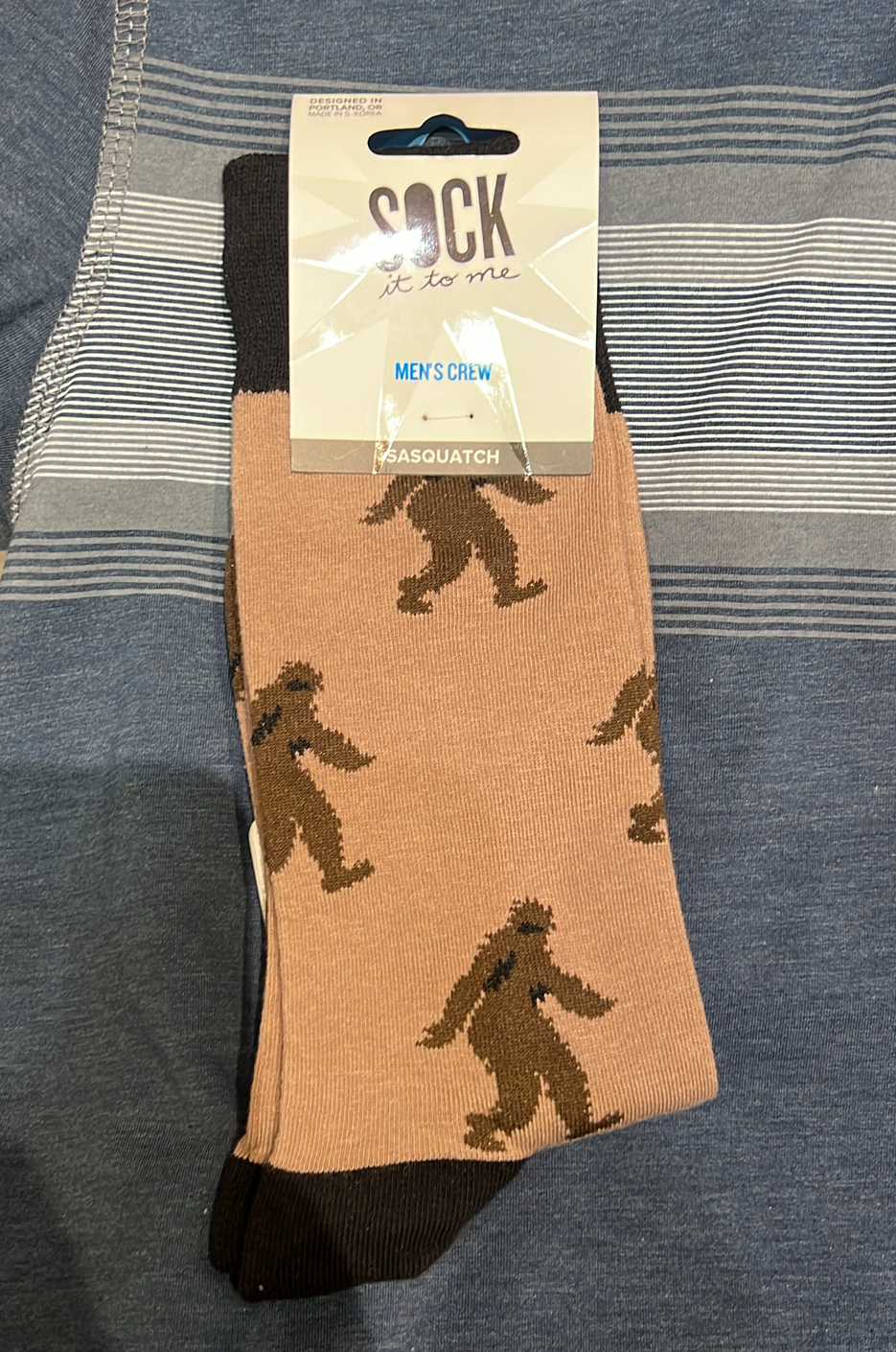 Brown Sasquatch Men's Socks