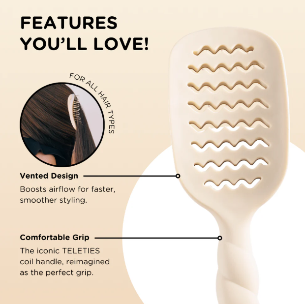 Teleties - Hair Brush